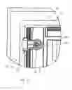 Fig. 04 - Lock for the multiple locking of doors or wall sections in housings of cabinets