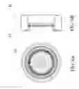 Fig. 11 - Multi-Piece Wheel Having An Independently Rotating Lip And Integrated Fiber Optics