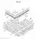 Fig. 04 - Vacuum vessel and electron emission display device using the same, provided with spacer supports in non-active area of the display