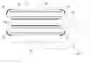Fig. 01 - Multi-electrodes double tube fluorescent lamp