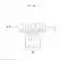 Fig. 13 - Multi-electrodes double tube fluorescent lamp