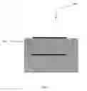 Fig. 07 - Tuneable ferroelectric delay line having mirror image conductors
