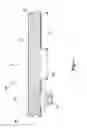 Fig. 06 - Back lit mirror with media display device