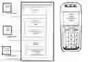 Fig. 01 - Surveillance device by use of digital cameras linked to a cellular or wireless telephone