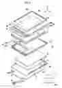 Fig. 07 - Dual sided liquid crystal display device viewable from one side in a reflection mode and the other side in a transmission mode