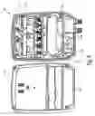 Fig. 06 - Surge suppressor, electronic device, and method with barriers for improved safety
