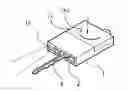 Fig. 01 - Lighting device for keyhole