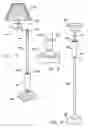 Fig. 07 - Floor lamp having low light level replaceable bulb