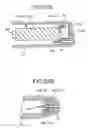Fig. 34 - Toner container including a container body with a gripper at the end thereof, and associated method
