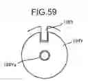Fig. 37 - Toner container including a container body with a gripper at the end thereof, and associated method