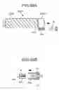 Fig. 44 - Toner container including a container body with a gripper at the end thereof, and associated method