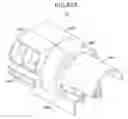 Fig. 66 - Toner container including a container body with a gripper at the end thereof, and associated method