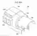 Fig. 70 - Toner container including a container body with a gripper at the end thereof, and associated method