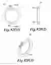 Fig. 85 - Toner container including a container body with a gripper at the end thereof, and associated method