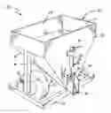 Fig. 01 - Cement hopper attachment for skid steer loader