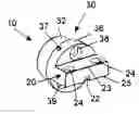 Fig. 01 - Resting element for a compressor or turbine
