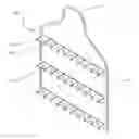 Fig. 01 - Electrically-conductive plastic hangers