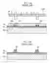 Fig. 13 - Manufacturing method for an organic EL display panel having electrode separators