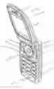 Fig. 01 - Foldable cellular telephone