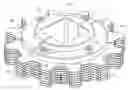 Fig. 01 - Wear resistant split sprocket for modular link belt systems
