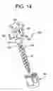 Fig. 16 - Instruments and methods for manipulating vertebra