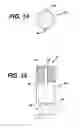 Fig. 13 - Modular tapered reamer for bone preparation and associated method