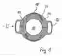 Fig. 02 - Fixation ring for endocapsulary or extracapsulary prosthetic reconstruction in the anterior section region of the human eye
