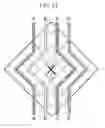 Fig. 13 - Basic cell, edge cell, wiring shape, wiring method, and shield wiring structure