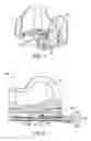 Fig. 08 - Compression head pillows and neck angle adjustment mechanism for refractive laser surgery and the like