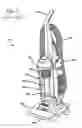 Fig. 02 - Vacuum cleaner dustcup and conduit construction