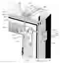 Fig. 01 - Combined sealing system and seal activation system for door/window