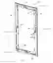 Fig. 08 - Combined sealing system and seal activation system for door/window