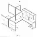 Fig. 02 - Partition panel covering attachment assembly
