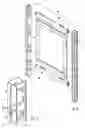 Fig. 03 - Partition panel covering attachment assembly
