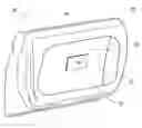 Fig. 01 - Laminate door stiffener with clip inserts