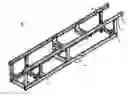 Fig. 01 - Multifunctional constructional modular element for machine-building of a machine frame construction for a packaging machine