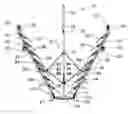 Fig. 01 - Tension spring assembly for a wheel rake
