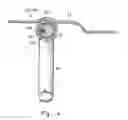 Fig. 04 - Locking device for steering wheel of car