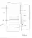 Fig. 05 - Device for determining air mass in a line and including a separation outlet having a wind shield structure