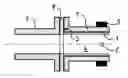 Fig. 01 - Magnetic-inductive flow meter with a grounding disk