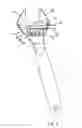 Fig. 04 - Adjustable spanner capable of adjusting size of an opening rapidly