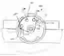 Fig. 01 - Bevel Locking System for a Sliding Compound Miter Saw