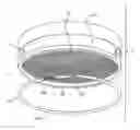Fig. 01 - Practice drumhead assembly