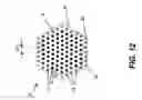Fig. 13 - Two-dimensional aperture array for vapor deposition