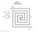Fig. 03 - Rectangular planar-type ICP antenna having balanced ratio of magnetic field and electric potential