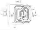 Fig. 04 - Rectangular planar-type ICP antenna having balanced ratio of magnetic field and electric potential