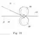 Fig. 08 - Method of placing a material transversely on a moving web