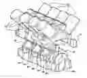 Fig. 01 - Cylinder block casting bulkhead window formation