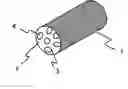Fig. 01 - Surface with reduced particle deposition and reduced ice formation