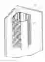 Fig. 01 - Corner duct with co-extruded hinges